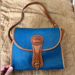 RARE Vintage Blue Dooney & Bourke Essex Bag